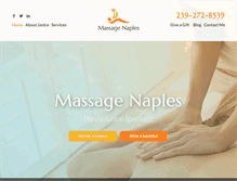 Tablet Screenshot of massagenaplesfl.com